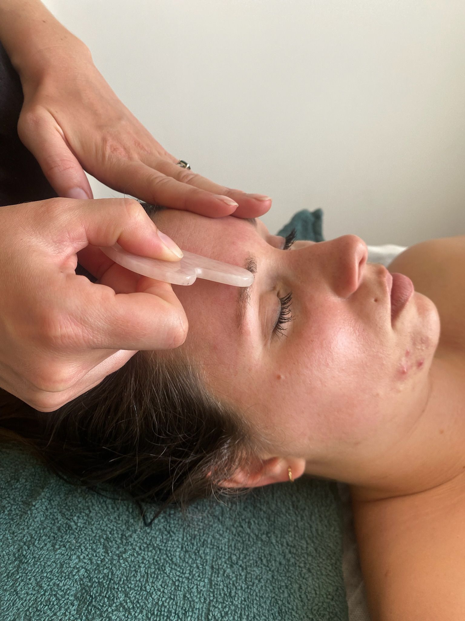 Diagnostic de peau en cabine